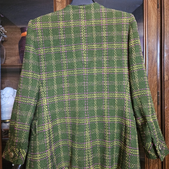 Givenchy 85% Wool Suit jacket women's vintage Size M - Picture 3 of 13